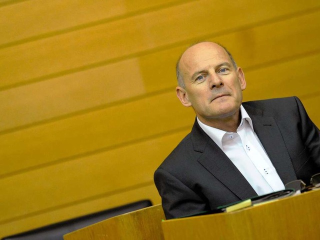 Winfried Hermann: Ein Minister im Sturm  | Foto: dapd