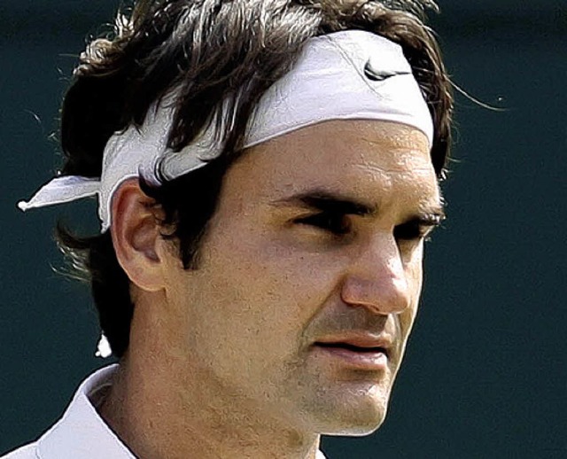 Ratlos: Roger Federer  | Foto: dpa