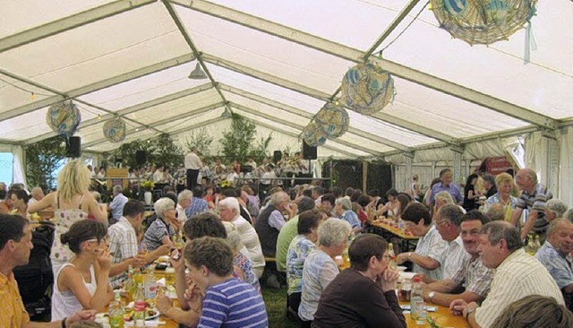 Wenn die Wittelbacher Musiker zum Dorf...stag bis Montag wird wieder gefeiert.   | Foto: Verein