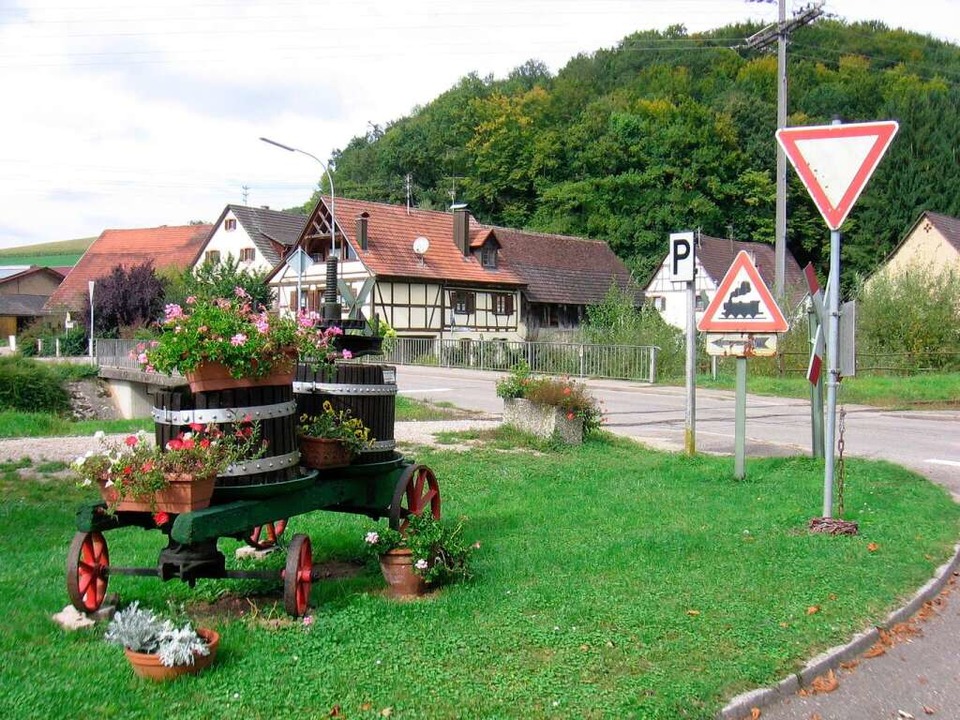 Neben der Winzerstube bei Kandern gibt’s auch einen Bauernladen