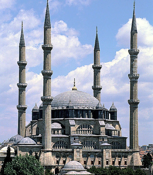 Die Selimiye-Moschee in Edirne wurde als Unesco-Weltkulturerbe anerkannt.   | Foto: gnalan