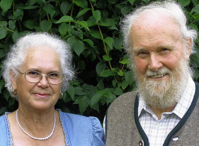 Ute und Klaus Kurtz feiern heute  in Lenzkirch ihre goldene Hochzeit.   | Foto: Liane Schilling