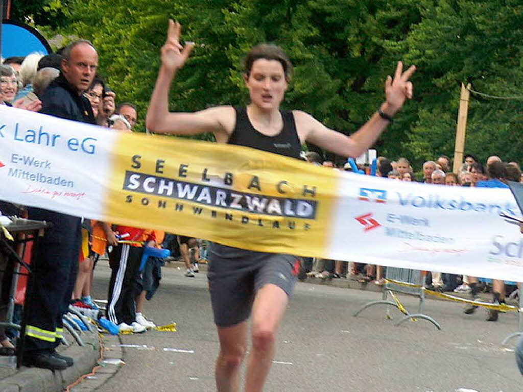 Anja Schnabel siegt bei den Frauen mit Streckenrekord