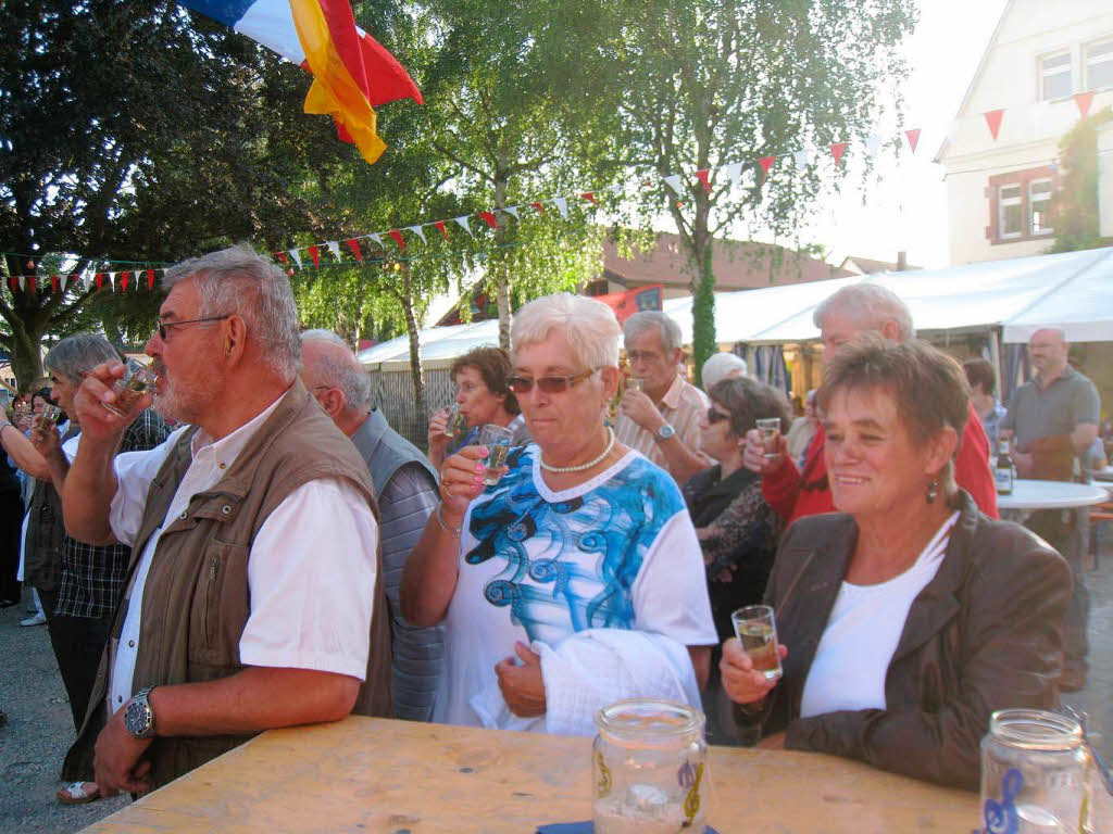 Tolles Wetter bescherte das Peter- und Paul-Fest den zahlreichen Besucherinnen und Besuchern.