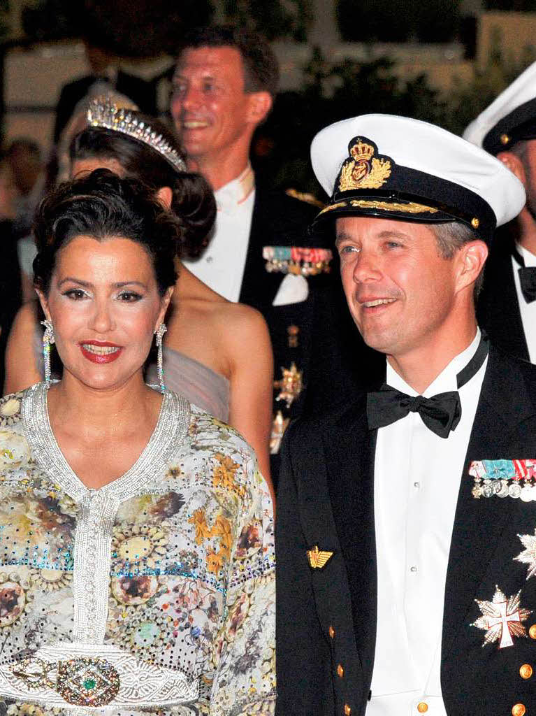 Frederik von Dänemark und die Prinzessin von Marokko Frederik von Dänemark und die Prinzessin von Marokko