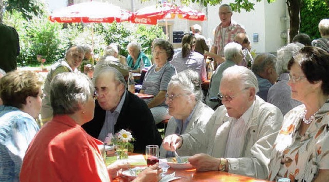 Beim Sommerfest der Johannesgemeinde k... zum letzten Mal zur Verfgung stand.   | Foto: Steineck