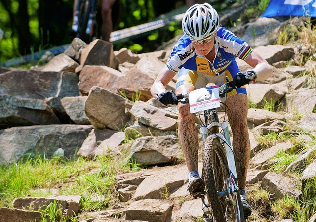 Der schwierige Kurs in Mont Sainte Ann...es Weltcup-Ergebnis in dieser Saison.   | Foto: Kstenbrck