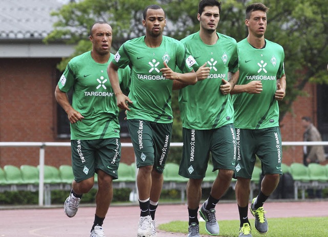 Anlauf nehmen zum Sprung auf die Baar:...ligisten FV Donaueschingen gefordert.   | Foto: dapd