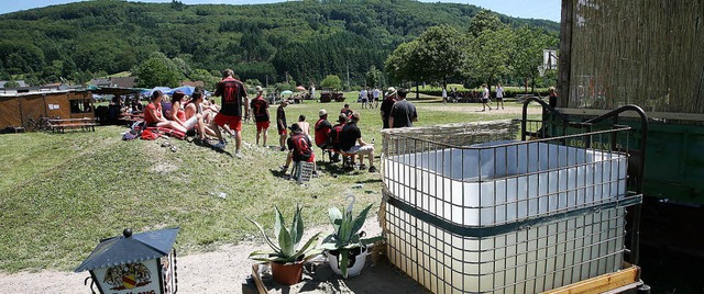 Die Tegernauer &#8222;Beach Sockers&#8...m Gaudi-Grmpelturnier in Enkenstein.   | Foto: Hans-Jrgen Hege