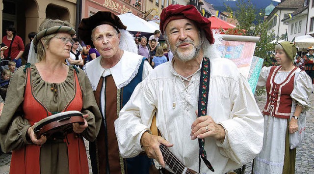 Im Juli 2012 ist Historisches Marktplatzfest.   | Foto: Archivfoto: Fackler