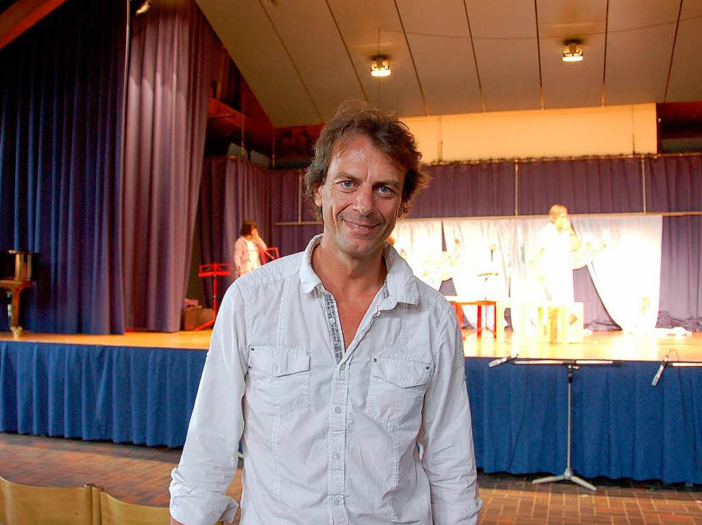 Uwe Frhlich, organisiert die Schultheatertage