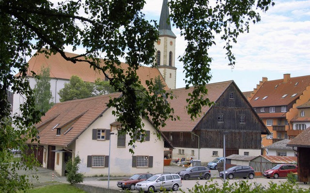 Das Bauhofgelnde, direkt neben dem hi...Nutzung Lffingen nach vorne bringen.   | Foto: Martin Wunderle