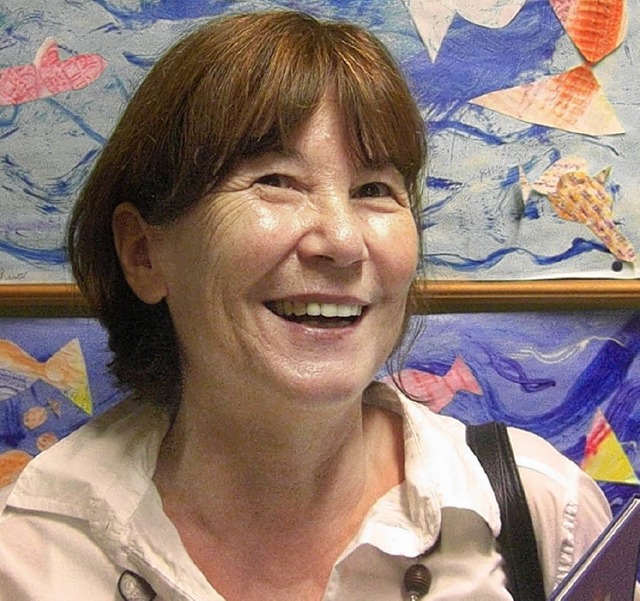 Die Lehrerin Gisela Stump feierte ihr ...ilum in der Grundschule Theresianum.   | Foto: privat