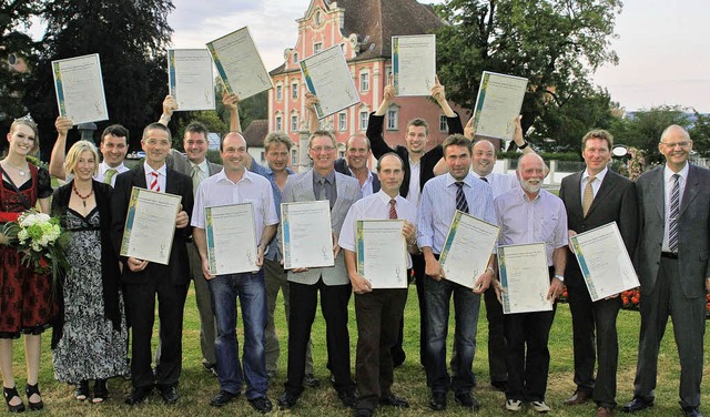 Am Bodensee wurden die Sieger des dies... sowie das Eichstetter Weingut Kiefer.  | Foto: privat