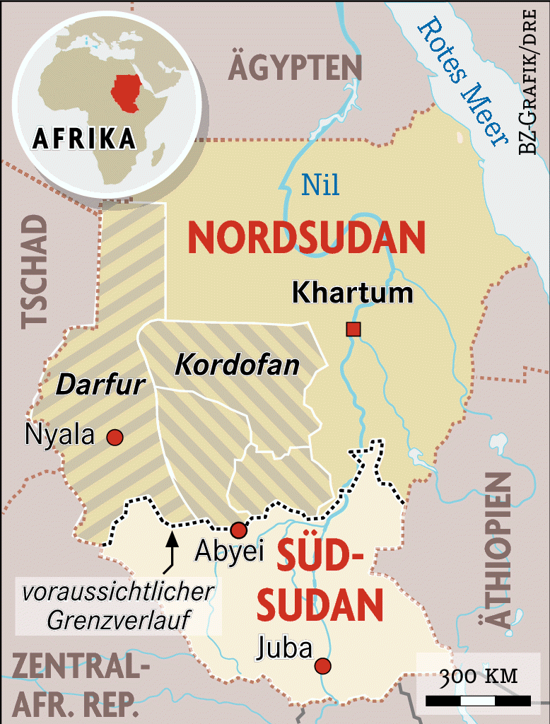 Südsudan wird 54. Staat Afrikas - Ausland - Badische Zeitung