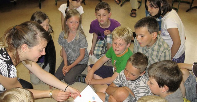 Französisch lernen mit dem France Mobil macht Spaß. | Foto: Schule Französisch lernen mit dem France Mobil macht Spaß. | Foto: Schule