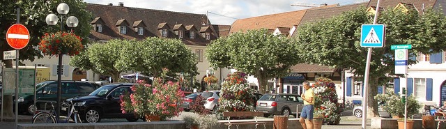 Aus dem Blumenplatz wird am Freitag de...tz der  Sommertour von Radio Sdbaden.  | Foto: Markus Maier