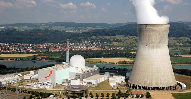 Der Anti-Atom-Verband fordert auch das...r Kernkraftwerke, wie hier Leibstadt.   | Foto: BZ