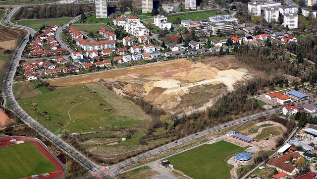 Die Metzgergrube in Rheinfelden: Hier soll Erdaushub deponiert werden.   | Foto: Erich Meyer