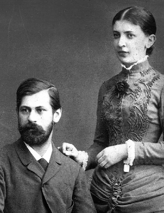 Vier Jahre verlobt: Sigmund Freud und Martha Bernays   | Foto: bz