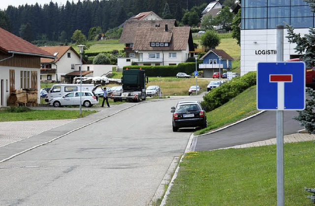 Aus der Gewerbestrae wird knftig die...s der Gemeinderat die Namensnderung.   | Foto: G. Brichta