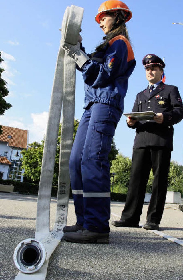 Matthias Burggraf, Gruppenfhrer in de...h auszuwerfen und wieder aufzurollen.   | Foto: Silvia faller