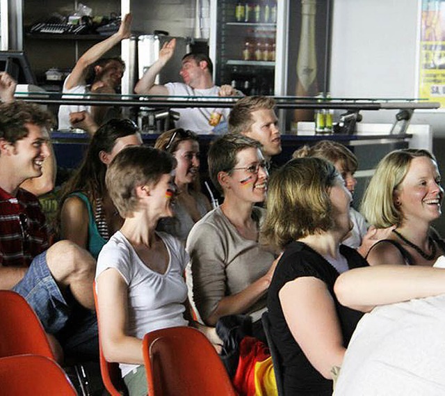 WM-Erffnungsspiel: Public Viewing in der Mensa   | Foto: studentenwerk