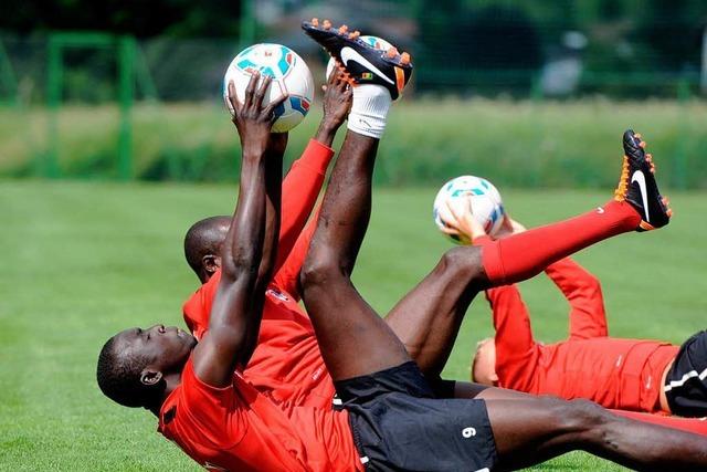 Fotos: Der SC Freiburg beginnt sein Trainingslager in Schruns