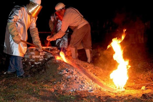 Fotos: Glockengieen in Ewattingen