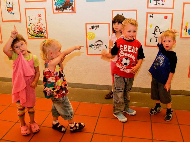 St.Bernhard: Kinder machen Kunst  | Foto: Chris Seifried
