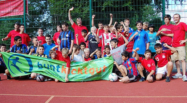 Eigentlich waren sie alle Sieger, die ...air und sportlich zu spielen wissen.    | Foto: Johannes Hapig