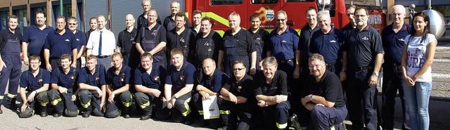 Feuerwehr Wehr holte Sonderstufe Gold Abzeichen  | Foto: bz