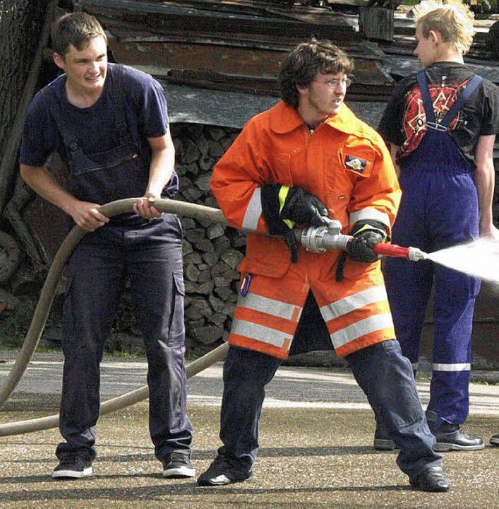 An einer Station musste ein Lschangriff aufgebaut werden  | Foto: Karin Stckl-Steinebrunner