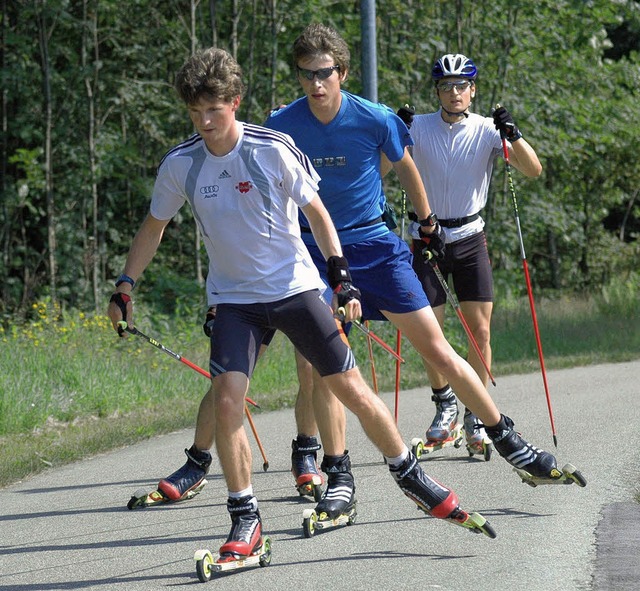 Kampf bis ins Ziel:  Beim Bergrennen i...Technik ist auf der Alexanderschanze.   | Foto: pr