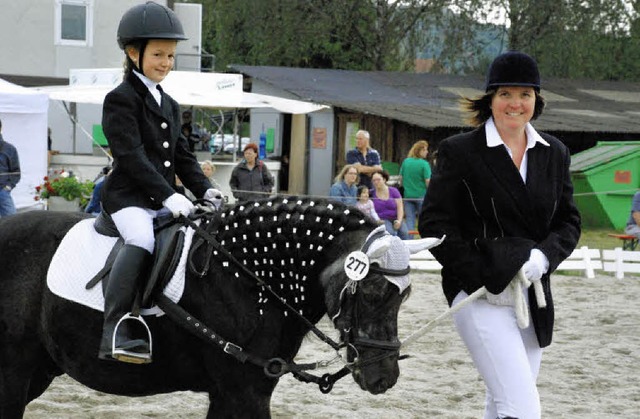 Der Reitverein Wiesental-Steinen bot e...er maen sich in der Fhrzgelklasse.   | Foto: Maja Tolsdorf