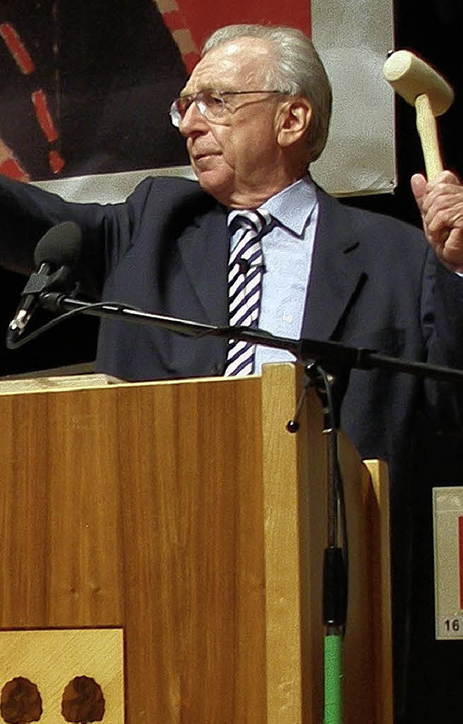 Lothar Späth vergibt Preise Wehr Badische Zeitung