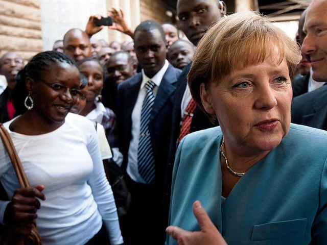 Angela Merkel in Kenia  | Foto: dapd