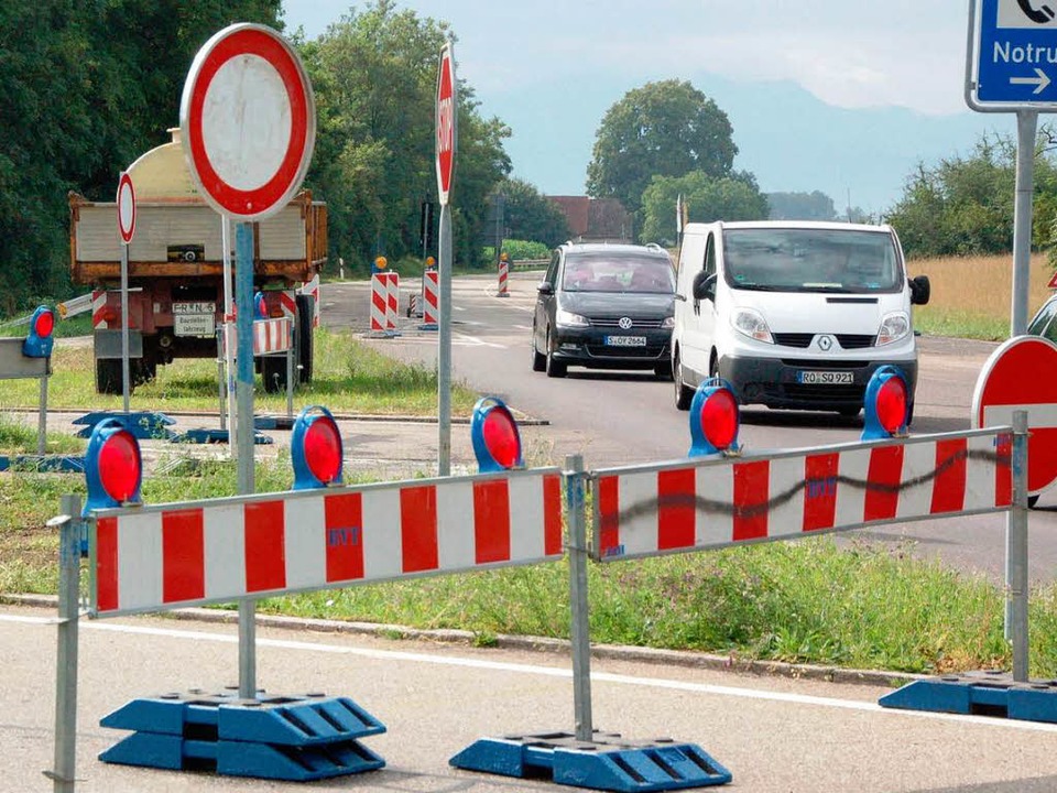 Die Sanierung Der B 31 Verläuft Nach Plan - Breisach - Badische Zeitung