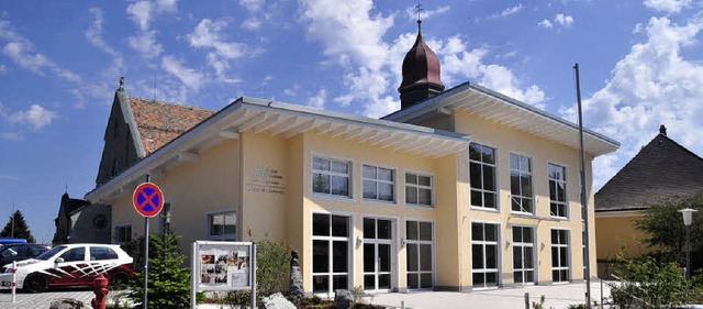 Das neue  Gemeindezentrum der katholischen Pfarrgemeinde Hchenschwand  | Foto: spi