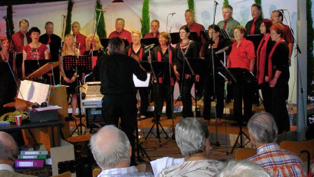 Einen musikalischen Sommerabend bot  MixDur Eichstetten im Schulhof.   | Foto: mario schneberg