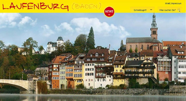 Brger- und nutzerfreundlich soll die neue Hompage von Laufenburg sein.   | Foto: BZ