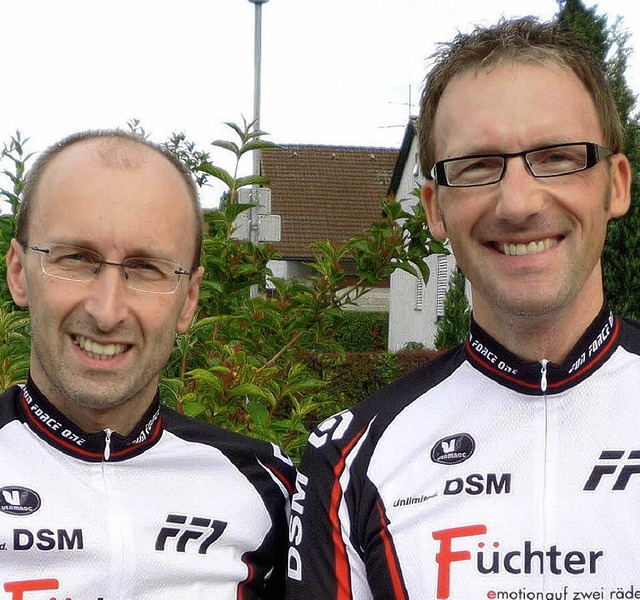 Noch lachen sie: Rainer Soder (links) und Jrgen Wick   | Foto: Privat