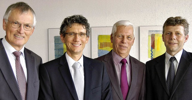 Landrat Walter Schneider (links) und R...ger Stellvertreter Jrgen Maulbetsch.   | Foto: Ralf H. Dorweiler