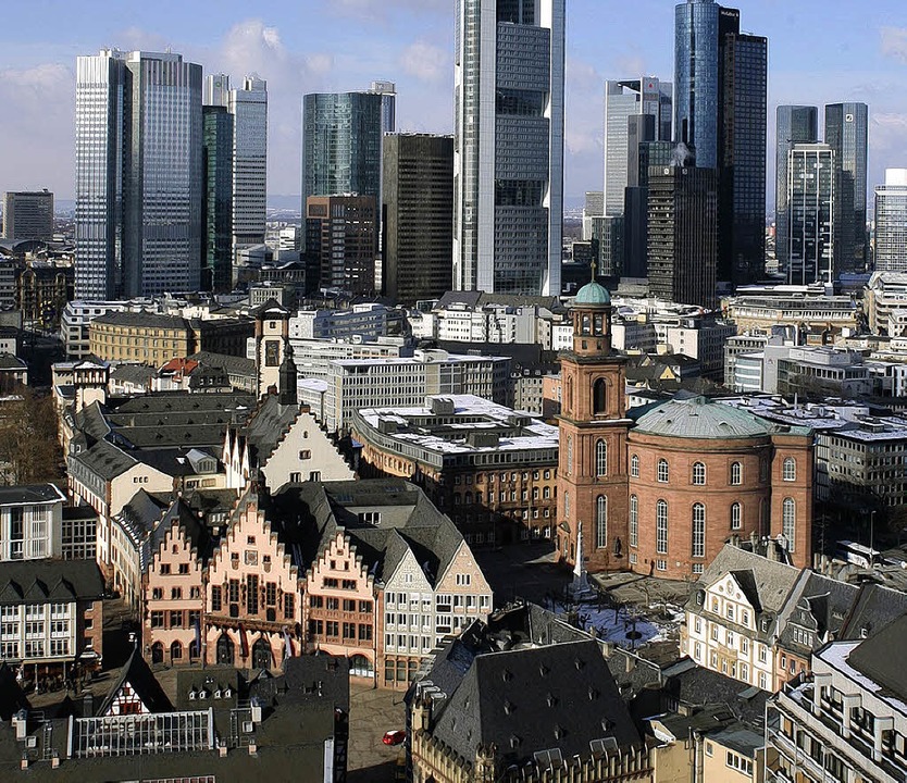 Das tut  weh: Altes und Neues in Frankfurt   | Foto: BZ