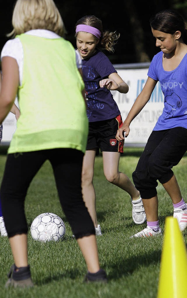 Mdchenfuball in Schliengen  | Foto: Patrik Mller