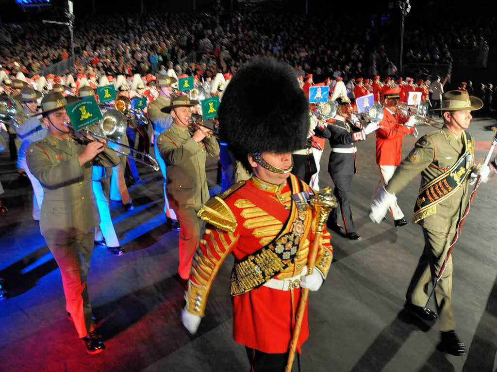 Impressionen vom Basel Tattoo 2011