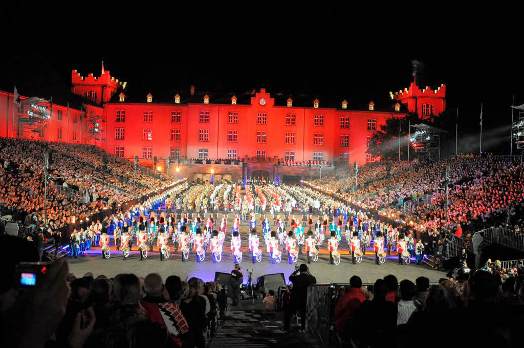 Impressionen vom Basel Tattoo 2011