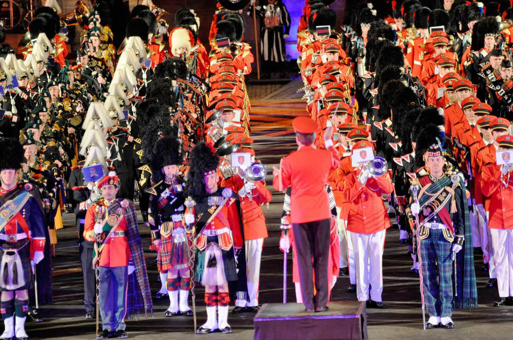 Impressionen vom Basel Tattoo 2011