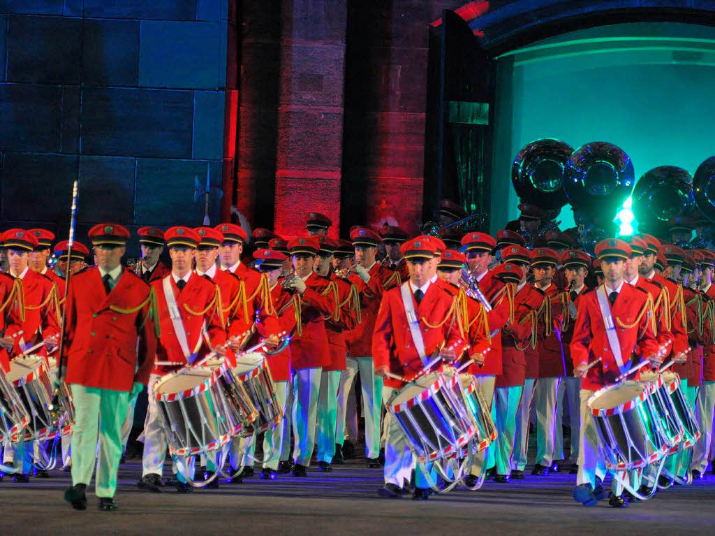 Impressionen vom Basel Tattoo 2011