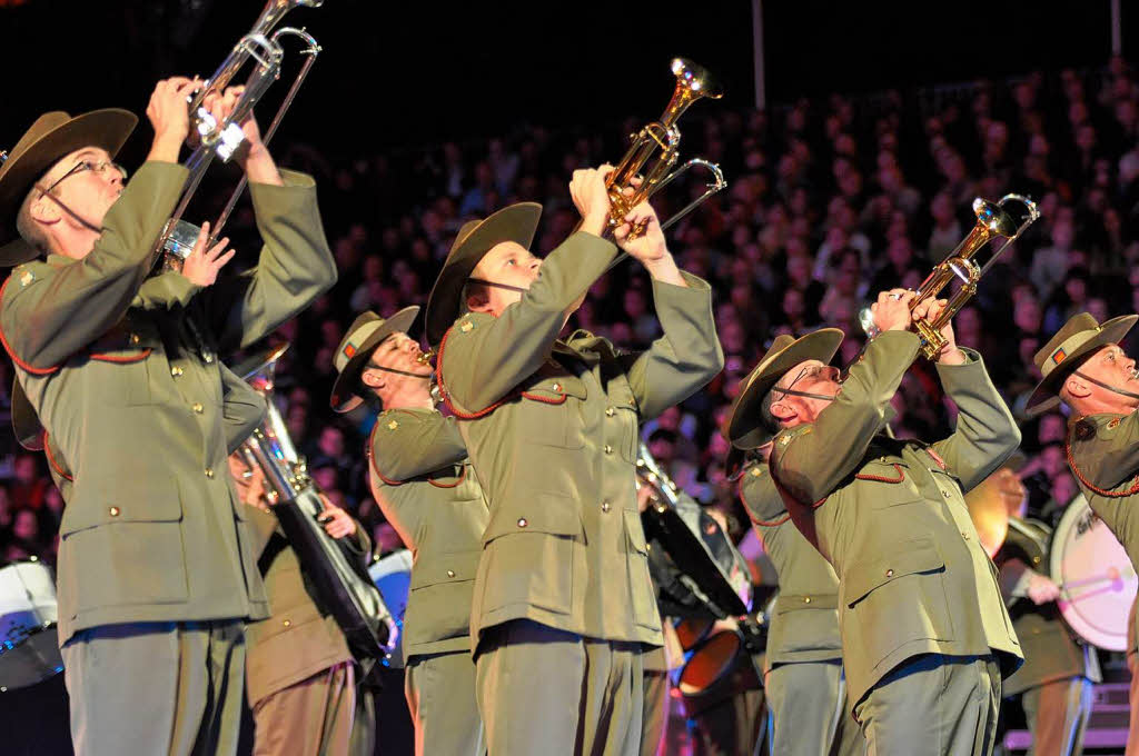 Impressionen vom Basel Tattoo 2011